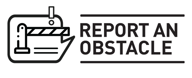 Report an obstacle